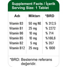 Happymore Vitamin B Kompleksi Içeren Takviye Edici Gıda