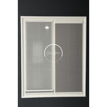 Serin Home Collection Gece Gündüz Katlanabilir Koyu Gri Çiftli Plise Perde, Cam Balkon Perdeleri, Pvc Pencere Perdeleri