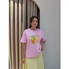 Esra Helvacı Meyve Baskılı T-Shirt