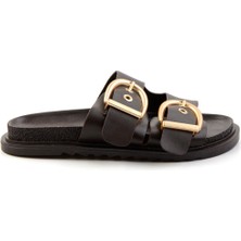 Kahve  Kadın Terlik K04666014309