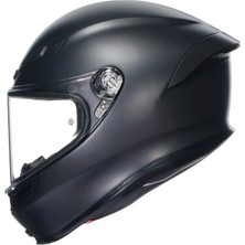 Agv Kask/k6 S Mplk Mono Mono Matt Black
