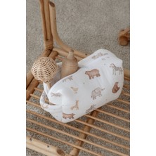 Tuğba Kuğu Müslin Bakım Çantası - Pureline Series - Cute Animals