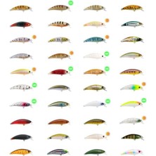 Han Fish Zıpır kg 50MM 4,5 gr Lrf Maket Balık  Spk-84 Ghost Fly