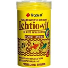 Tropical Ichtio-Vit Zengin Içerikli Pul Balık Yemi 100 ml 20 gr