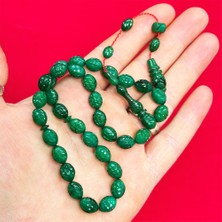 Özel Usta Işçilikli Ateş Sıkma Kehribar Tesbih