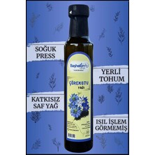 Çörek Otu Yağı 250 ml Soğuk Press Katkısız Saf Seyreltilmemiş Yerli Tohum Isıl Işlem Görmemiş 2'Li