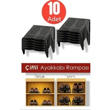 Ayakkabı Rampası Çiftli 10 Adet