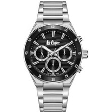 Lee Cooper LC08175 Erkek Kol Saati  Gümüş Içi Siyah Renk + % 100 Orjinal