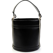 Siyah  Kadın Postacı Çanta C06573060009