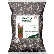 Bk Commerce Kaktüs Toprağı 5 Lt - Böcek Yapmayan, Ts1 Torf & Pomza Karışımı
