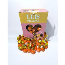 Luis Praline Fındık Aromalı Sütlü Kokolin Çikolatalı Şeker 2 kg