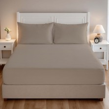 Çift Kişilik Lastikli Çarşaf Takımı 1 Lastikli Çarşaf (160 x 200) 2 Yastık Kılıfı (50 x 70)