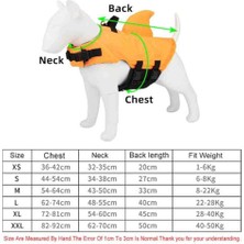 Köpek Için Sırt Yüzgeçli Can Yeleği