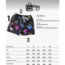 Deniz Şortu Mayo Hızlı Kuruyan Unisex Cepli