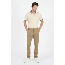 Erkek Slim Fit Chino Pantolon – %98 Pamuk %2 Elastan Rahat Şık Günlük Esnek Kumaş Pantolon 1012