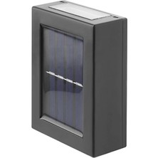 Upway Güneş Enerjili Çift Taraflı Dekoratif Duvar Lambası Solar Aplik 2 Adet