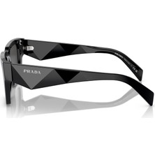 Prada PR A06S 16K08Z 50 Erkek Füme Kemik Güneş Gözlüğü