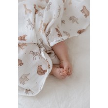 Tuğba Kuğu Müslin Örtü - Pureline Series - Cute Animals