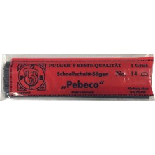 Pebeco Kıl Testere No.2 Pebeco 1.Düzine fiyatıdır