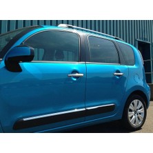 Brsplast Citroen C-elysee Uyumlu 2012 Ve Üzeri Krom Kapı Kolu 4 Kapı Paslanmaz Çelik