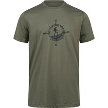 2AS Alex Baskılı Erkek Sıfır Yaka T-Shirt