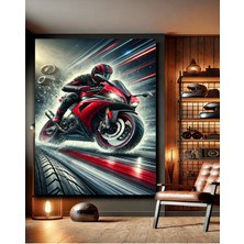 Nerobox 🔥 Efsanevi Motor Tutkunlarına Özel Kanvas Duvar Tablosu! 🏍️