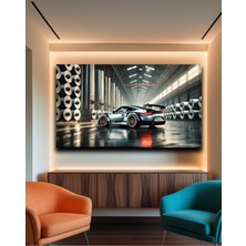 Nerobox Hız Tutkunlarına Özel Şık Araba Kanvas Duvar Tablosu 🏎️