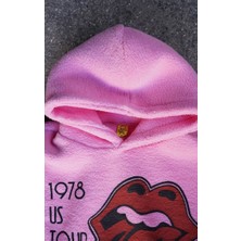 Overdrive The Rolling Stone Pembe Polar Sweatshirt