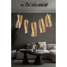 Liza 5 Li Sıralı Sarkıt LED Avize