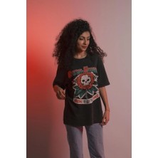 Overdrive Gunsn Roses Welcome To The Jungle Kadın T-Shirt