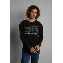 Overdrive Saint Sın Now Im NothingUzun Kol T-Shirt