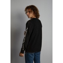 Overdrive Saint Sın Now Im NothingUzun Kol T-Shirt