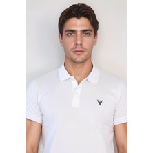 Velvarde Polo Yaka Tshırt Beyaz (1815)