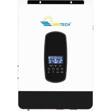 Uretech 2.2kva 1.8kw Mppt Tam  Akıllı Inverter 80A 12VDC 220VAC