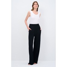 Love My Body Beli Lastikli Bol Paça Pantolon