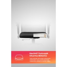 Metta Ergolife Sit 10 Ergonomik Fileli Yönetici Koltuğu / Ofis Sandalyesi  - 13E.D.1.2A2 - Siyah