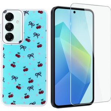 Teleplus Samsung Galaxy A56 Kılıf Hadra Wrx Lüx Desenli Kapak + Nano Ekran Koruyucu