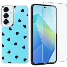 Teleplus Samsung Galaxy A56 Kılıf Hadra Wrx Lüx Desenli Kapak + Nano Ekran Koruyucu
