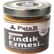 Patar Şekersiz Fındık Ezmesi 300 gr x 4 Adet