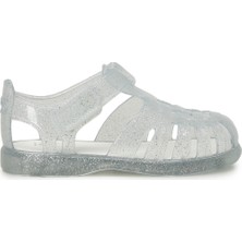 Igor S10308 TOBBY GLOSS GLITTE Renksiz Kız Çocuk Sandalet