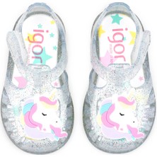 Igor S10341 TOBBY UNICORNIO Beyaz Kız Çocuk Sandalet