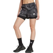 Adidas Performance JL8718 Own The Run Spray Dye 2-In-1 Short