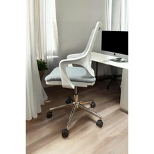 Neonx|yaren Çalışma Sandalyesi Beyaz|modern Tasarım|ergonomik