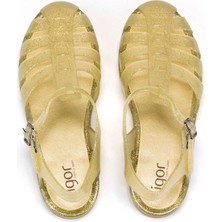 Igor S10262 BIARRITZ GLITTER Altın Kadın Sandalet