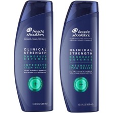 Head&Shoulders Head & Shoulders Clinical Strength Mentollü Şampuan 400 ml x 2 Adet