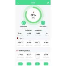 Megacell 12.8V 220AH Bluetooth Lifepo4 Abs Lityum Akü