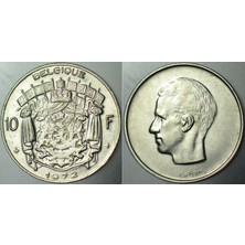 Banknoting Belçika 10 Frank 1972.