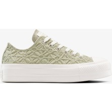 Converse Chuck Taylor All Star Lift Platform Textured Material  Kadın Sneaker Ayakkabı