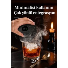 Kokteyl & Viski Tütsüleme Makinesi. 6 Farklı Tütsü Tat ile Premium Set