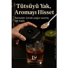 Kokteyl & Viski Tütsüleme Makinesi. 6 Farklı Tütsü Tat ile Premium Set